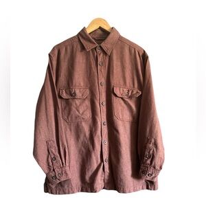Woolrich 100% Cotton Outdoor Long Sleeve